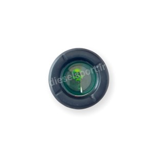 جاسیگاری ماشین رزین طرح اسکلت سبز یک عدد