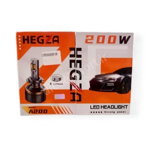 هدلایت پایه H7 سفید جفت برند Hegza مدل A200