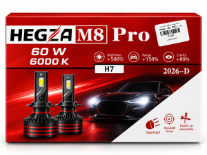 هدلایت سفید جفت برند Zimmer مدل M8 PRO_6000K